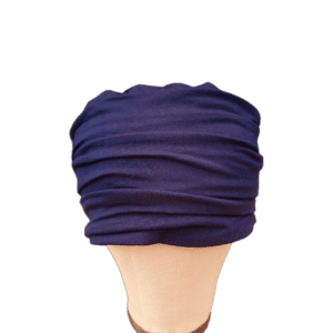 Isla navy hairloss headwear for Chemo, everyday, summer, and winter