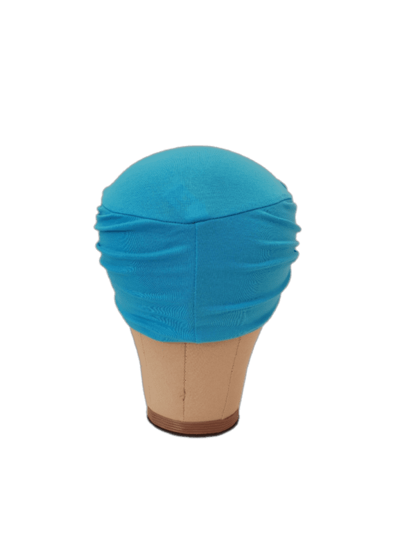 Isla turquoise hairloss headwear for Chemo, everyday, summer, and winter