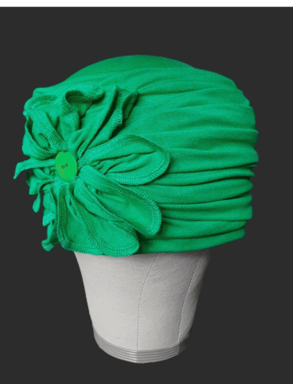 Zeta chemo hat in Emerald